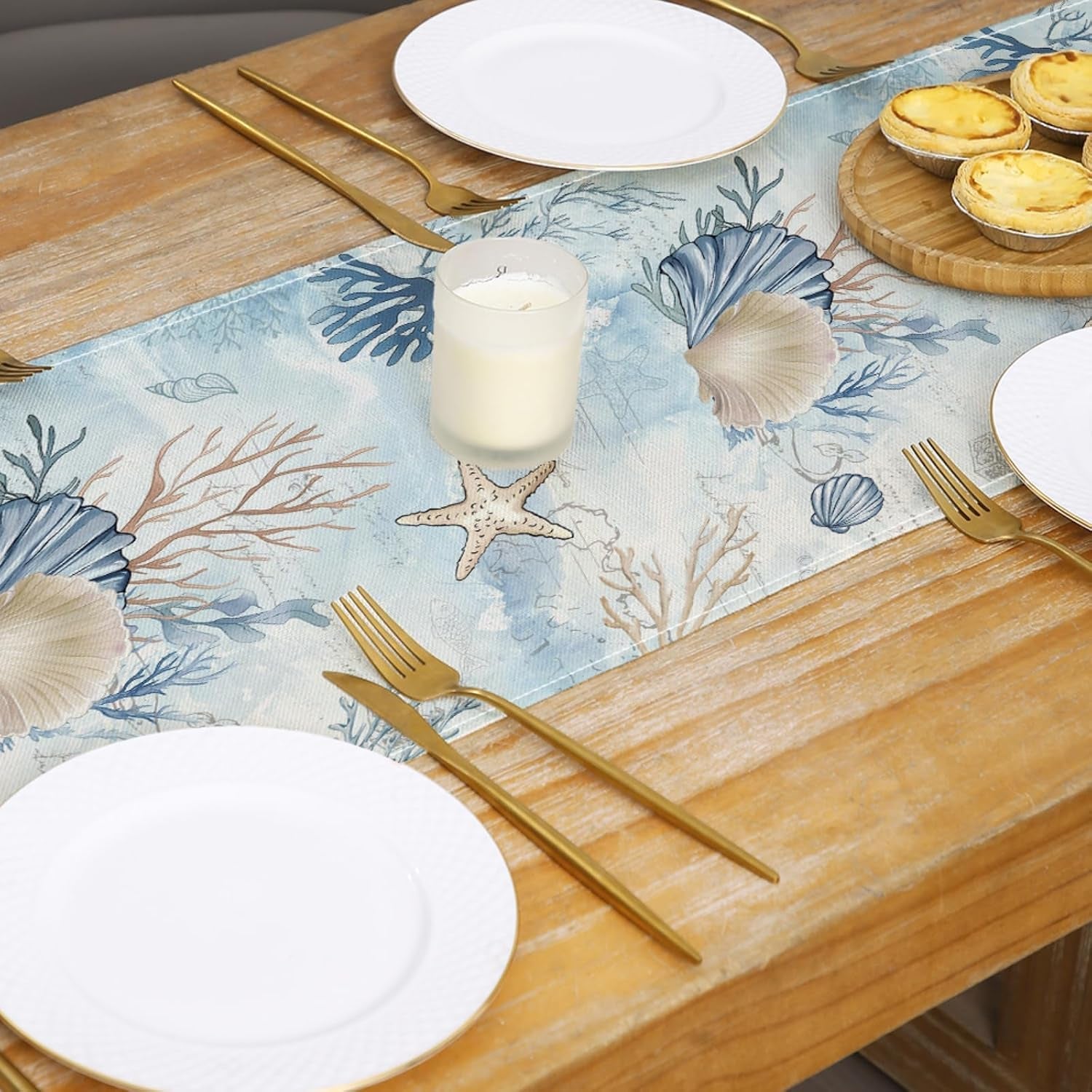 coastal-sea-shell-starfish-table-runner-13x72-inch-summer-ocean-beach-kitchen-dinning-table-decoration-for-indoor-outdoor-home-party-decor