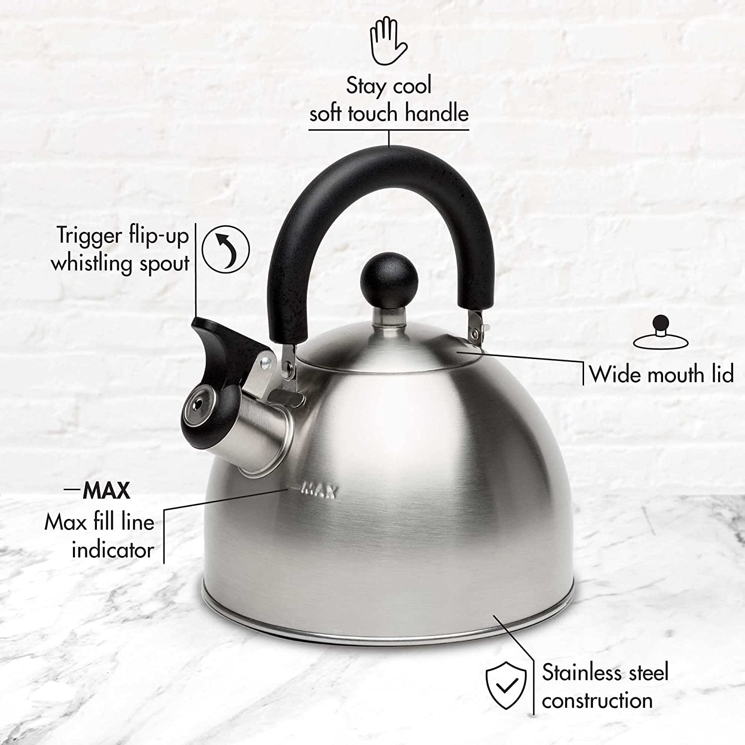 stewart-whistling-tea-kettle-for-stovetop-stainless-steel-stove-top-kettle-with-fast-boil-whistling-spout-and-cool-touch-folding-handle-1-5-quart-brushed-silver-with-black-handle