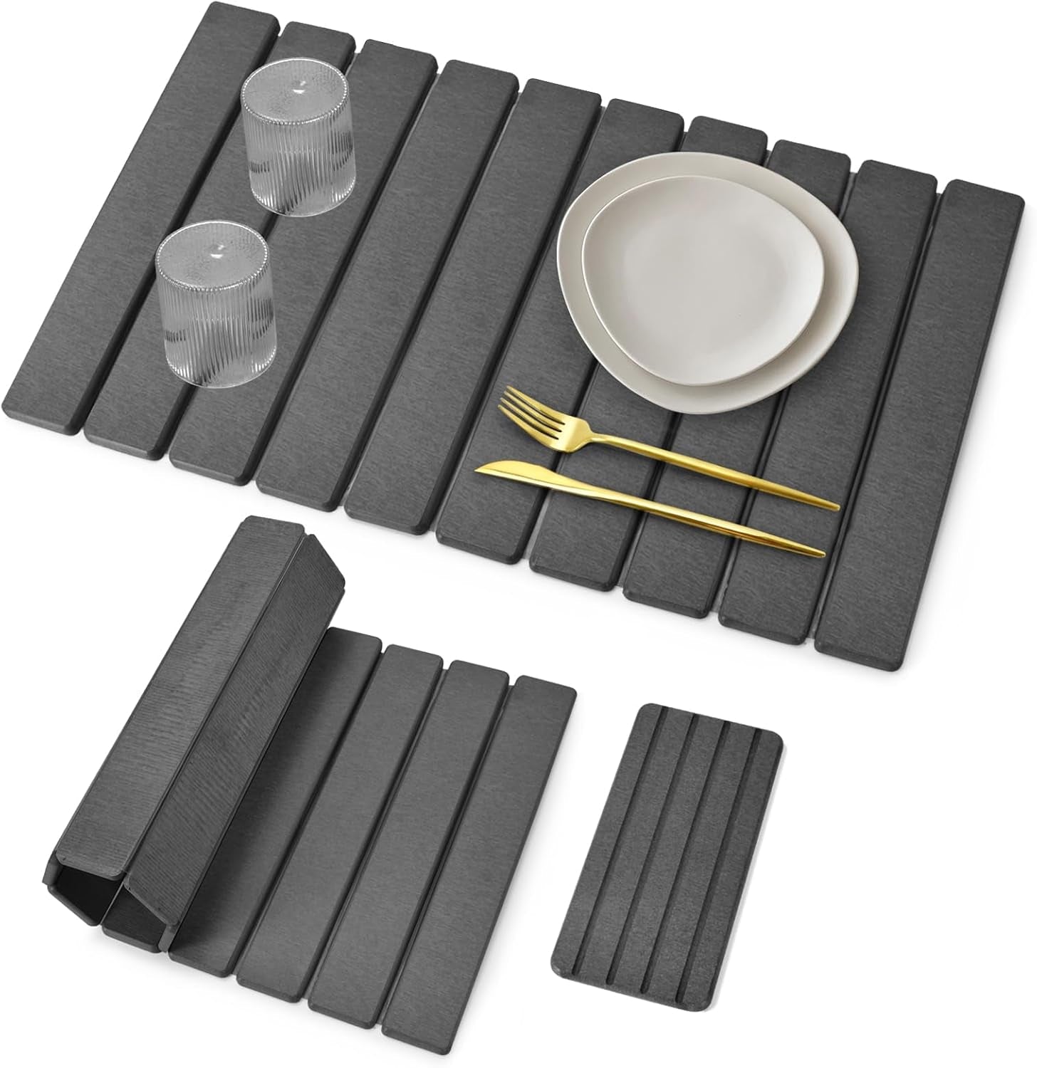 large-stone-dish-drying-mat-for-kitchen-counter-24l-16-w-foldable-super-absorbent-diatomaceous-earth-dish-drying-mat-kitchen-counter-mats-for-plate-rack-cups-match-any-countertop-gray
