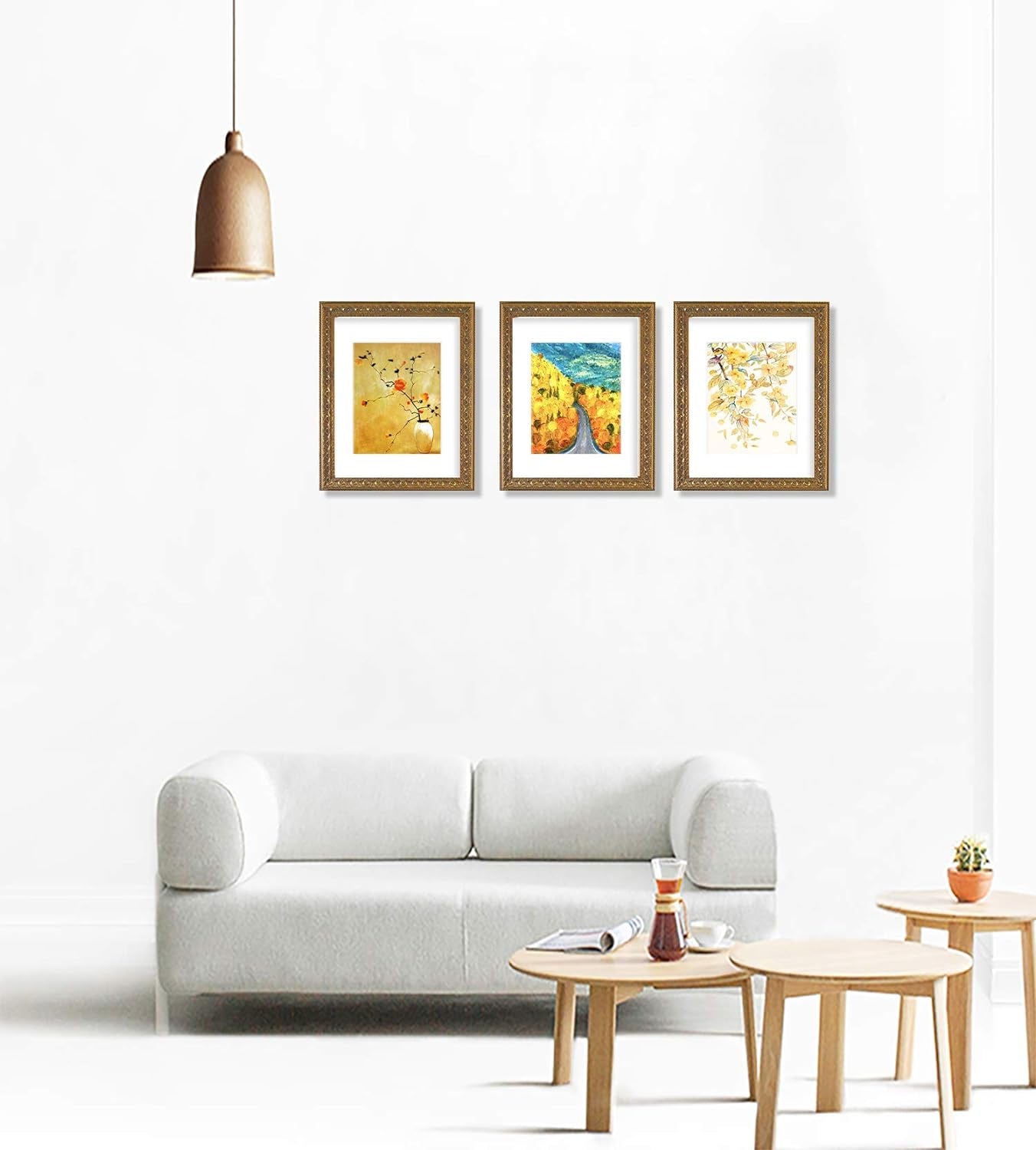 11x14-bronze-photo-frame-white-mat-for-8x10-real-glass