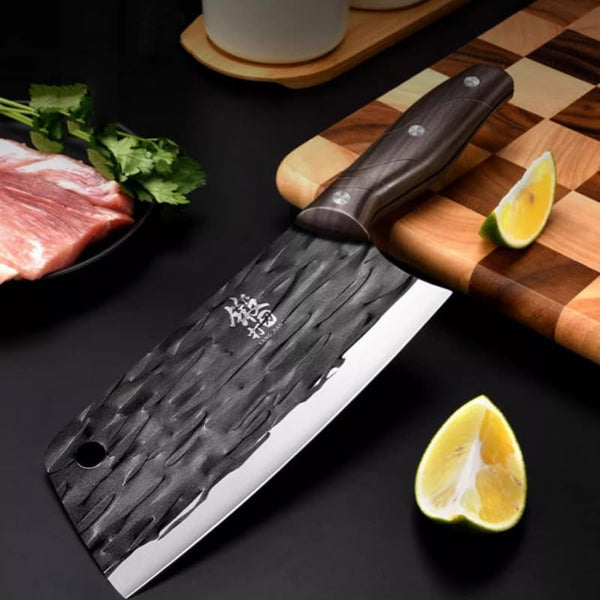 Meat Cleaver,Cleaver Knife Stainless Steel Slicing Knife for Women Forged Chef'S Knife Meat Cutting Knife Kitchen Sharp Knives, LAMAJIGA58444