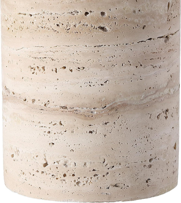 SAFAVIEH Couture Lighting Collection Rynetta Light Brown/White 24-Inch Dimmable Table Lamp for Bedroom Living Room Home Office Desk Nightstand (LED Bulb Included)4