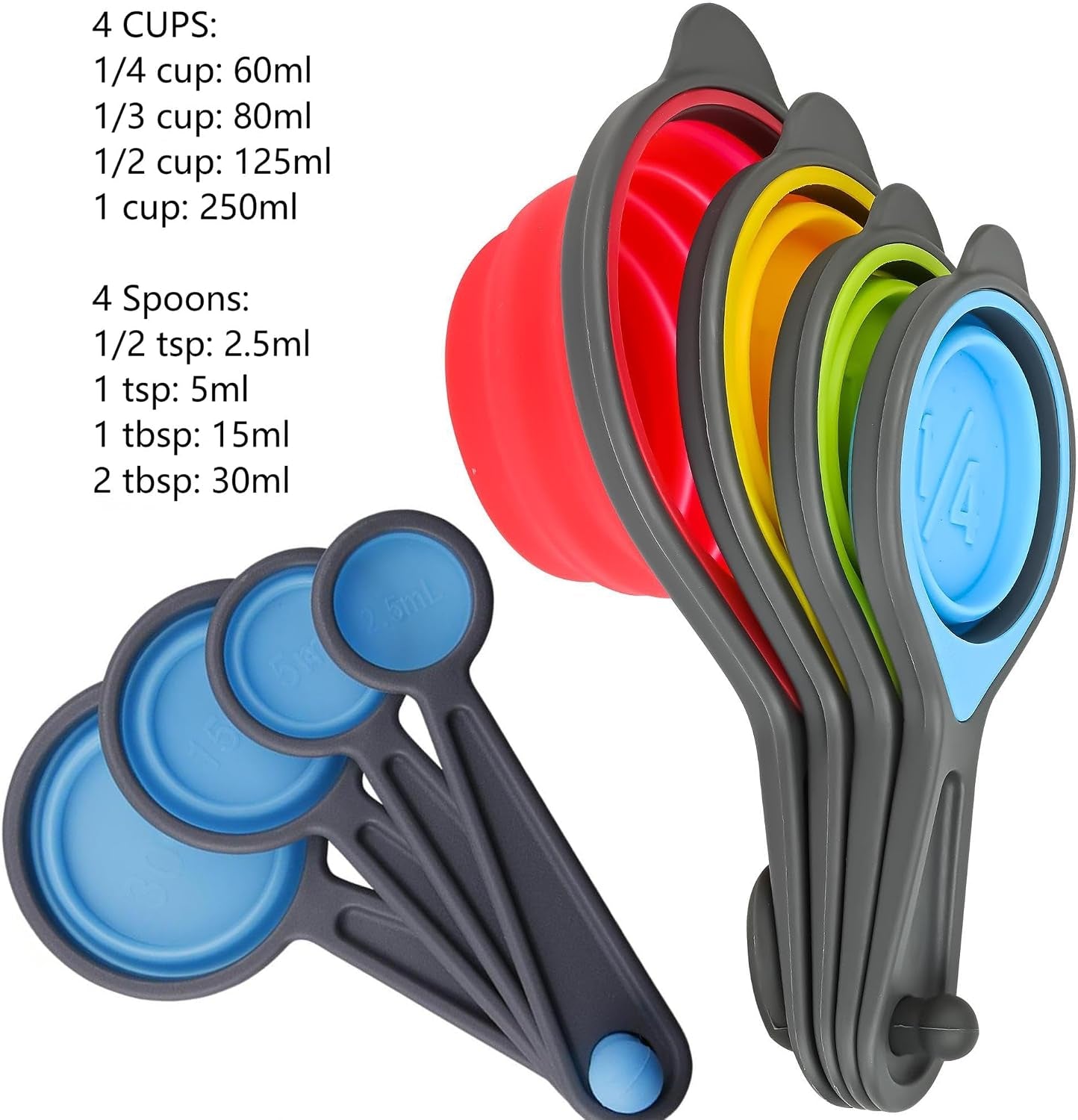 measuring-cups-and-spoons-set-collapsible-measuring-cups-8-pieces-measuring-cups-spoons-set-engraved-metric-us-markings-for-liquid-dry-measuring-space-saving-bpa-free-colorful-silicone