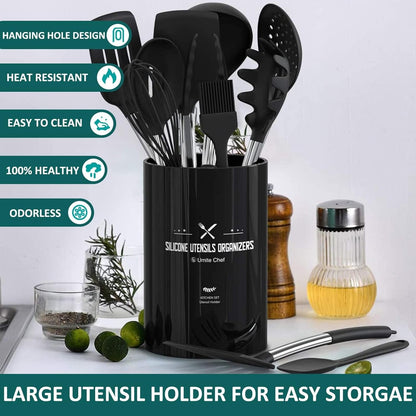 Kitchen Utensil Set, 15Pcs Silicone Cooking Utensils2