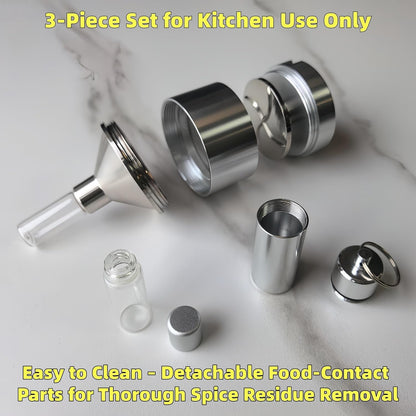Spice Grinder【Silver】For Kitchen Use Only5