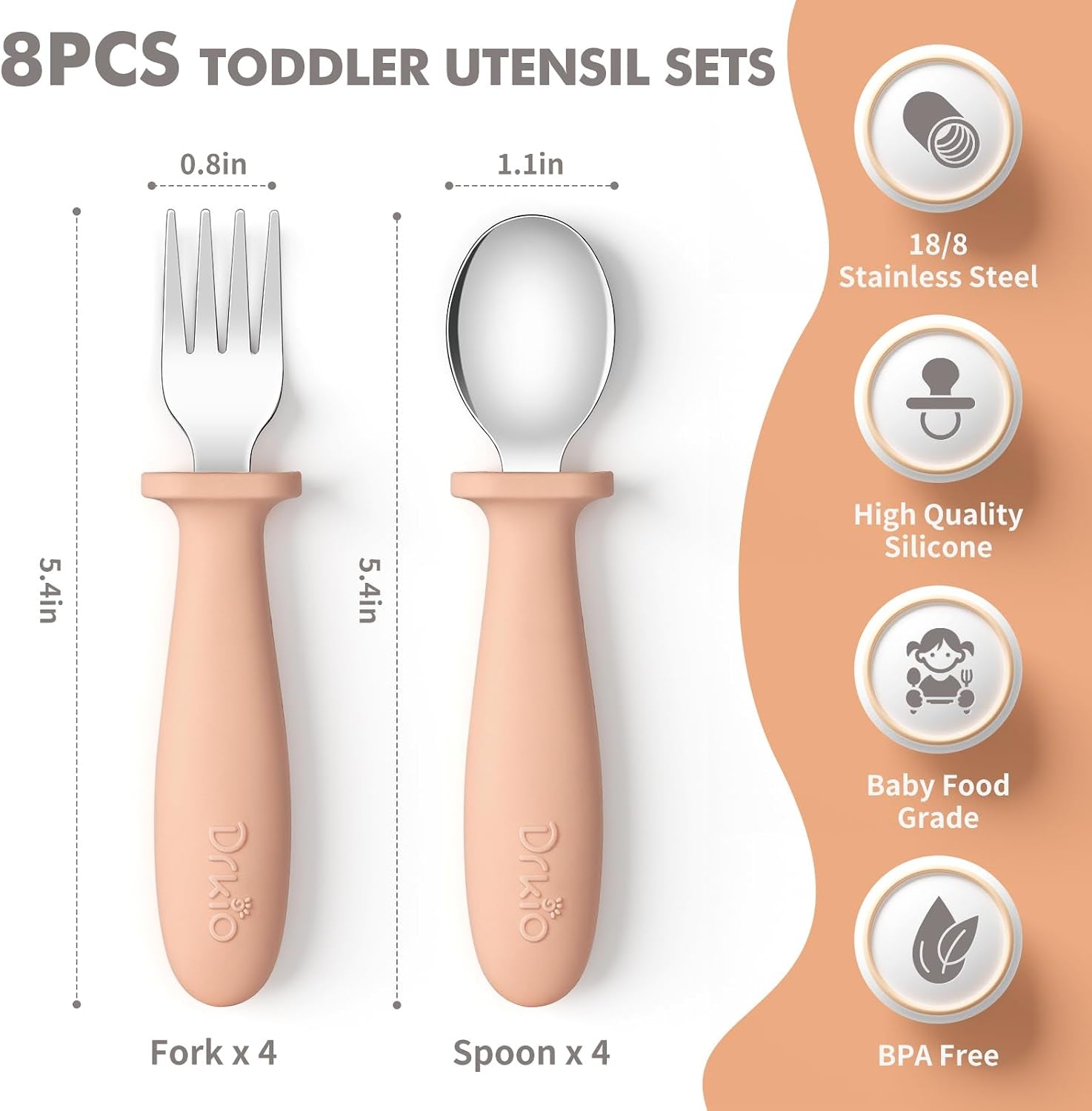 8-pcs-toddler-utensils-set-kids-silverware-with-forks-and-spoons-baby-utensils-with-silicone-handle-anti-choke-design-for-childrens-safe-self-feeding-food-grade-dishwasher-safe-bpa-free