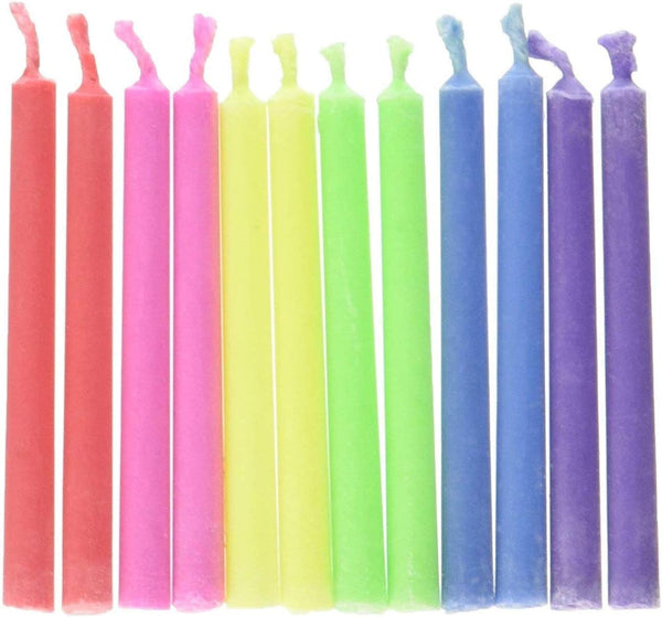 Colorflame Birthday Candles with Colored Flames - Birthday, Party, Cake Decor - 12 Candles per Box3