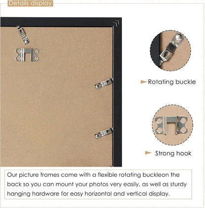 22X32 Collage Frame for 24 4X6 Photos Black4