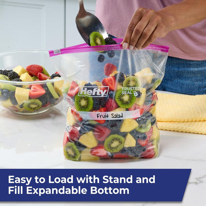 Slider Storage Bags, Gallon Size, 66Ct2