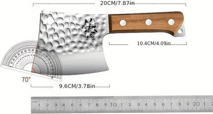 Meat Cleaver, Bone-Cutting Knife, Household Chef Stainless Steel Chopping Knife, Outdoor Camping Knives2