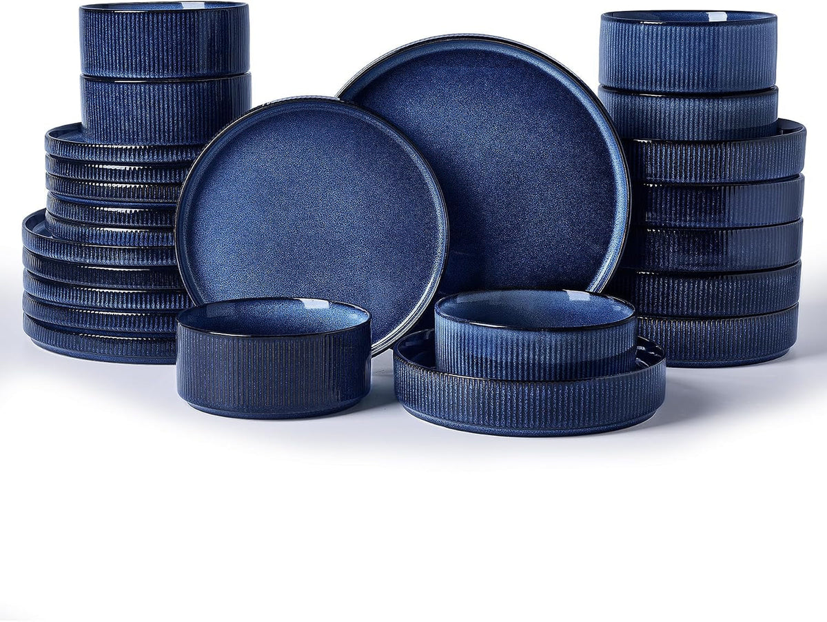 star-stoneware-dinnerware-sets-with-pasta-bowls-24pc-dishes-for-6