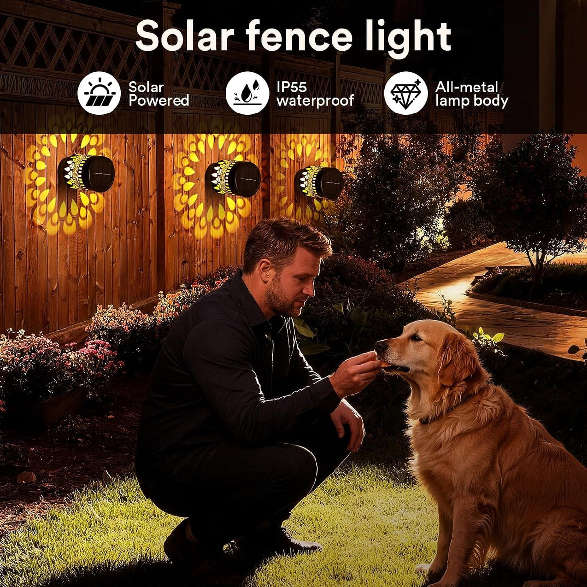 warm-white-solar-fence-lights-outdoor-metal-ip55-waterproof