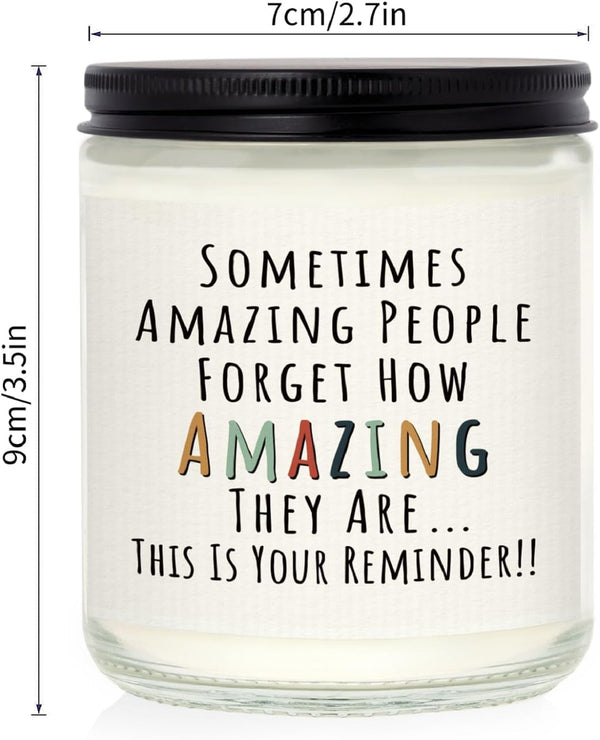 Gifts for Women, Birthday Gifts for Women- You'Re Amazing Candle9