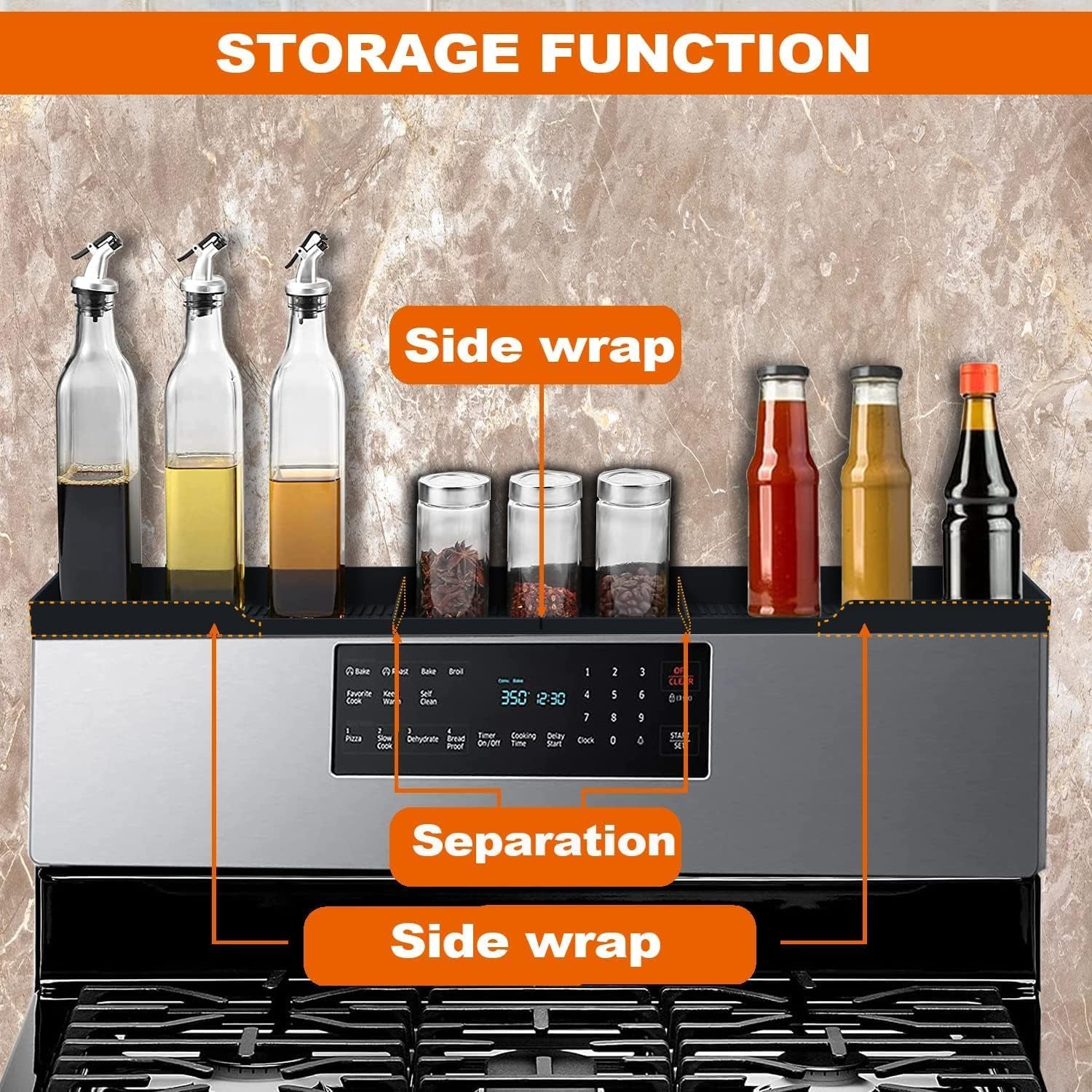 stove-top-shelf-30-inch-silicone-material-magnetic-shelf-for-stove-3-functional-partitions-kitchen-spice-rack-organizer-black-kitchen-gadgets-storage-organization
