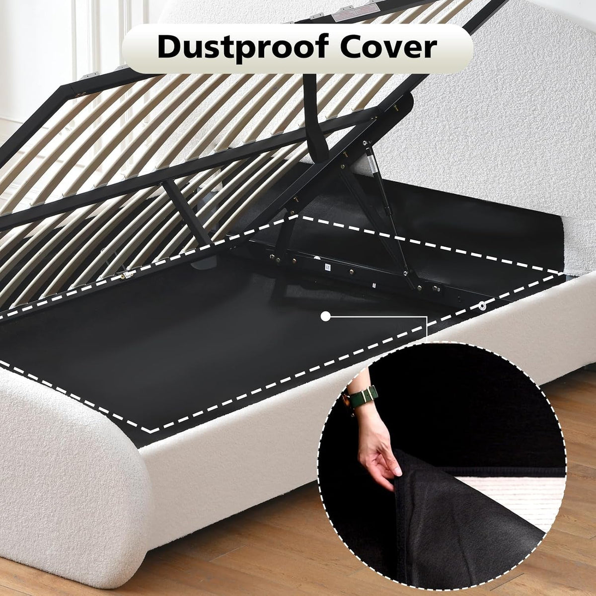 full-side-lift-storage-bed-frame-upholstered-platform-bed-with-curved-silhouette-headboard-footboard-boucle-texture-removable-headboard-cover-no-box-spring-needed-cream-white