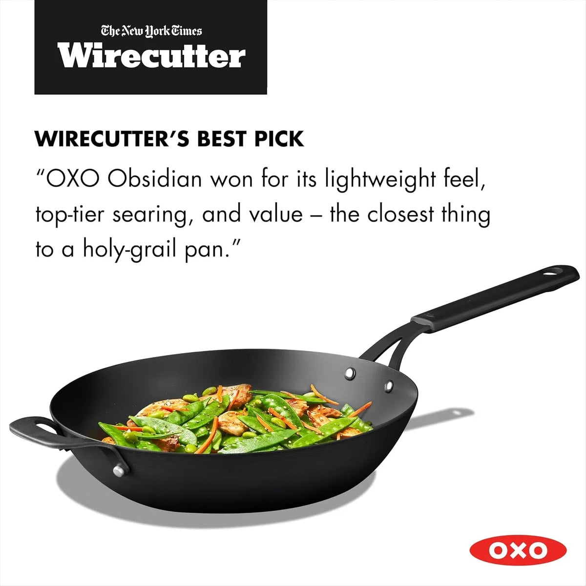 oxo-obsidian-pre-seasoned-carbon-steel-12-wok-pan-with-removable-silicone-handle-holder-induction-oven-safe-black