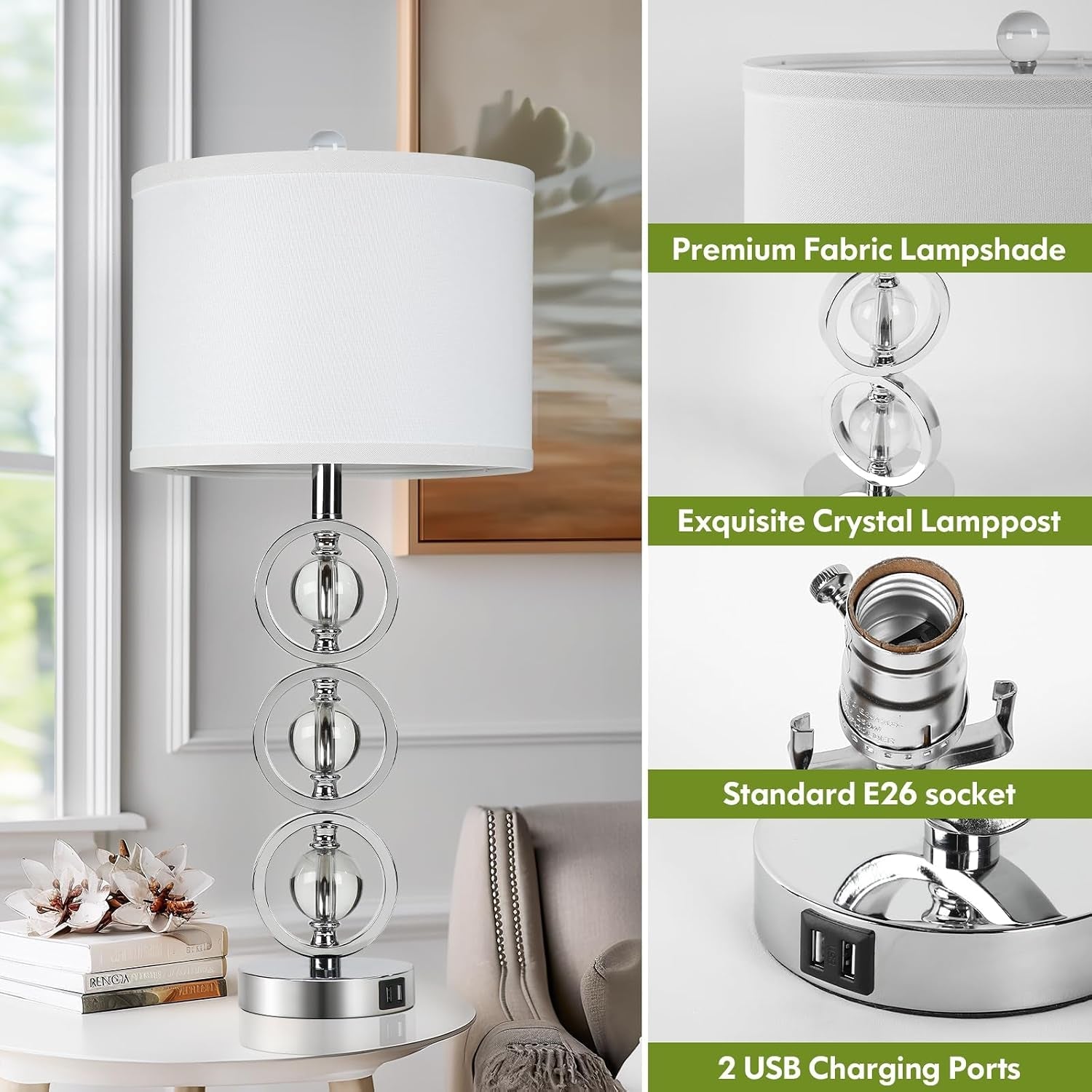 27-tall-modern-silver-table-lamps-set-of-2-with-2-usb-charging-ports