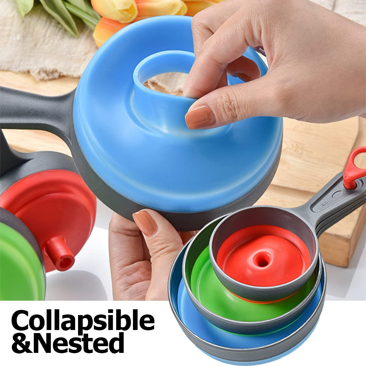 canning-funnel-with-strainer-wide-mouth-food-funnels-for-kitchen-use-mason-jars-canning-supplies-kit-tools-funnels-for-filling-bottles-food-grade-silicone-4-pack