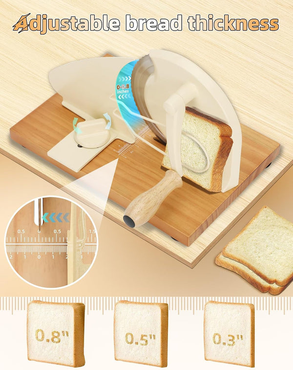 Manual Bread Slicer for Homemade Sourdough Bread3