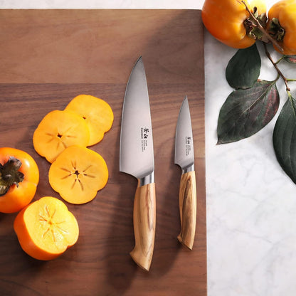 OLIV Series 2-Piece Starter Knife Set, Forged Swedish 14C28N Steel, 5016604