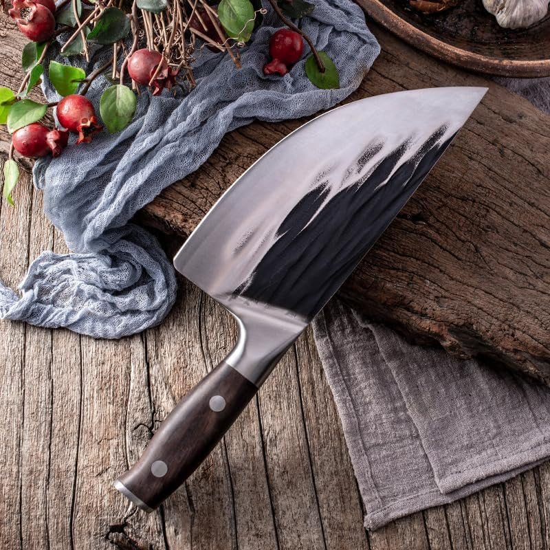 meat-cleaver-8-inch-handmade-forged-butcher-knife-high-carbon-bone-chopper-traditional-butcher-slicing-knives-stainless-steel-kitchen-knives