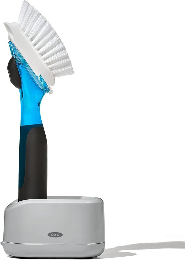 OXO Good Grips Soap Dispensing Dish Brush Storage Set1