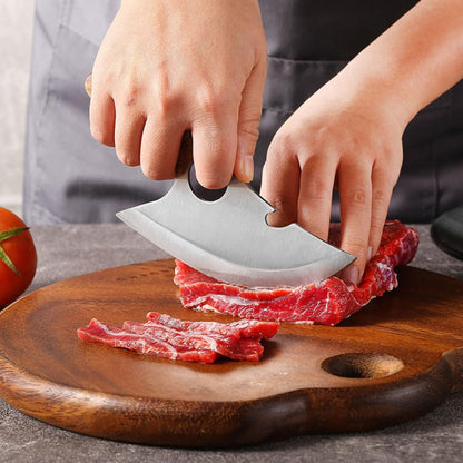 Stainless Steel Meat Cleaver Kitchen Cutter for Faster Cutting5