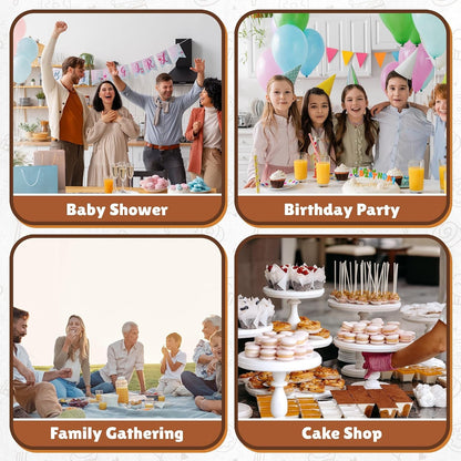 4 Pack White Cupcake Boxes, Hold 12 Count Cupcake, Cupcake Carriers8