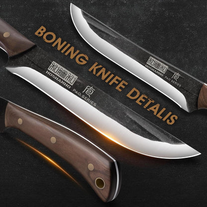 6.7" Boning Knife for Meat Cutting, Sharp Fillet Knife for Fish4