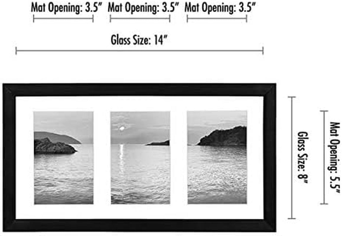 4x6-collage-picture-frame-with-shatter-resistant-glass-fits-three-4x6-photos-or-use-as-one-8x16-picture-frame-signature-collection-collage-frames-for-tabletop-and-wall-black