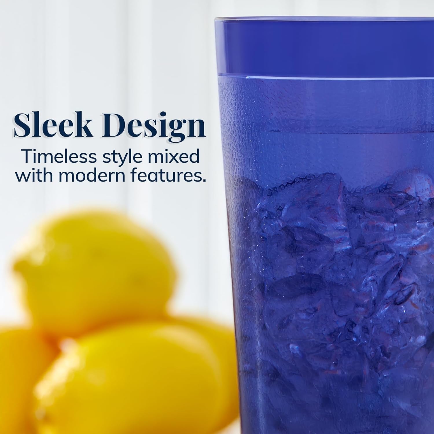 cafe-plastic-reusable-tumblers-set-of-16-20-ounce-water-cups-coastal-colors-restaurant-style-drinking-glasses-value-set-stackable-bpa-free-made-in-the-usa-top-rack-dishwasher-safe