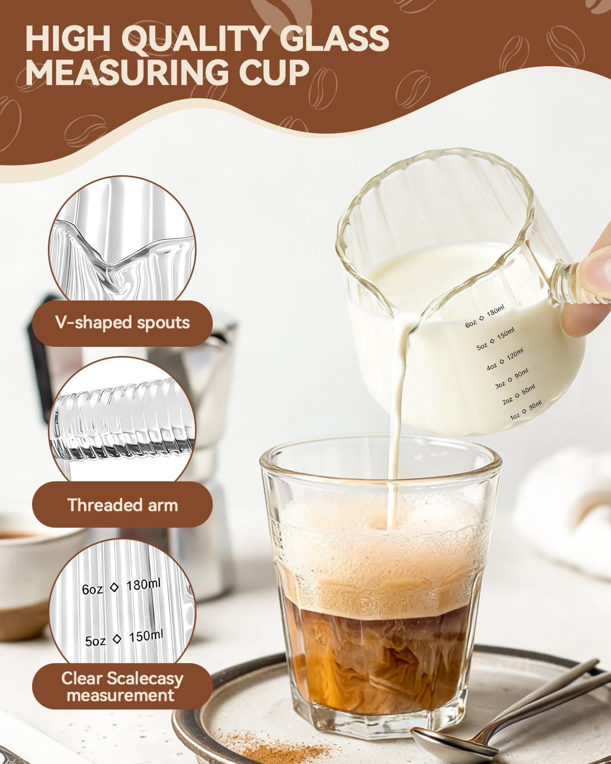 6oz-glass-measuring-cup-180ml-borosilicate-glass-espresso-shot-glass-with-glass-handle-v-shaped-spout-for-milk-frothing-espresso-accessories-for-machine-dishwasher-safe