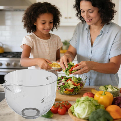 Glass Bowl Compatible with Kitchenaid 4.5 & 5-Quart Tilt-Head Stand Mixers7