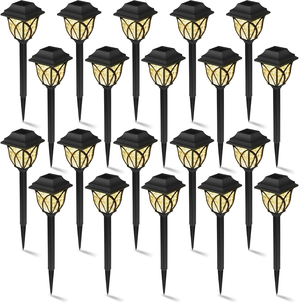20-pack-solar-pathway-lights-outdoor-landscape-waterproof-garden-led-lights-for-yard-patio-lawn-pathway-house-shape-decorative-warm-whitemodern