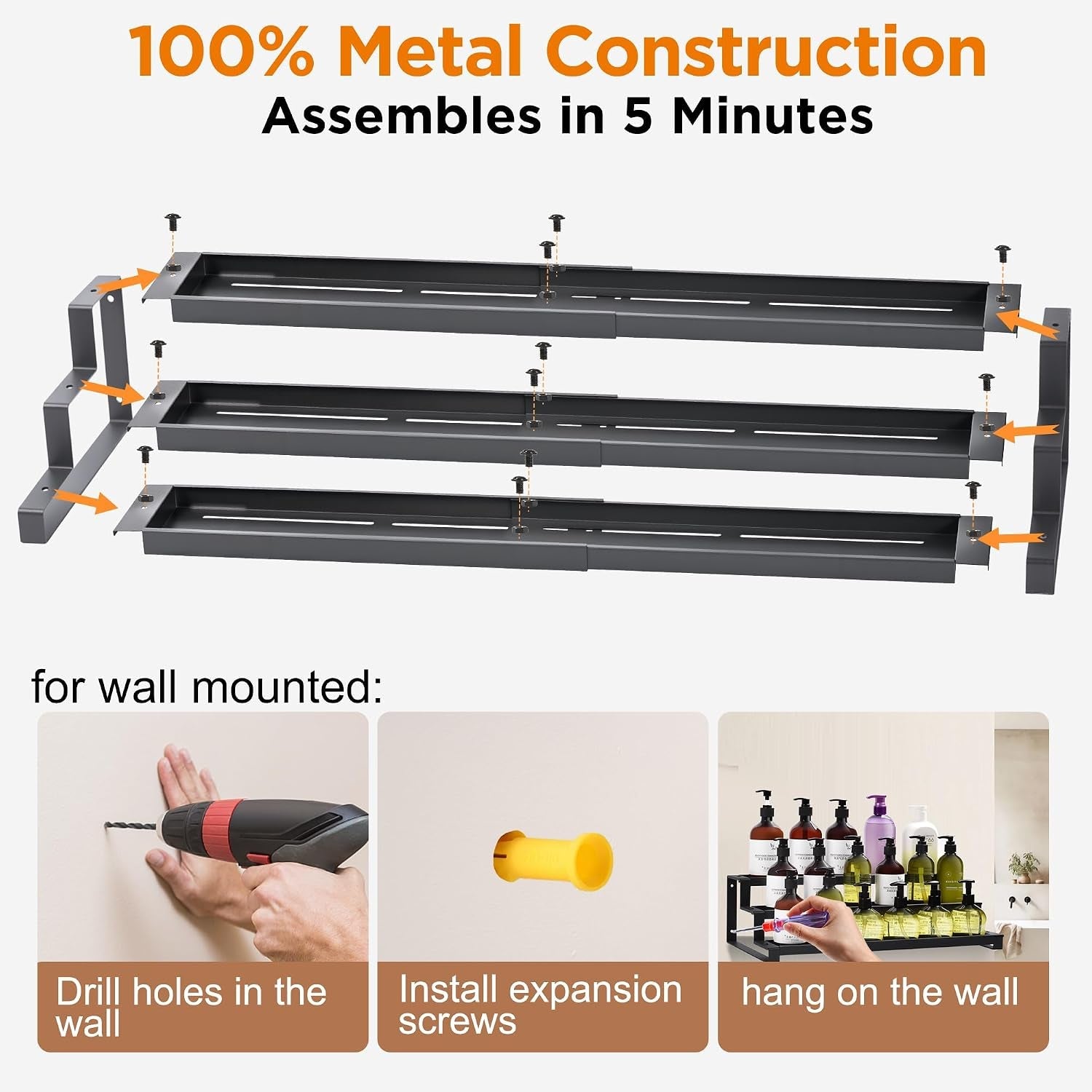 3-tier-spice-rack-organizer-for-kitchen-cabinet-or-pantry-16-29-expandable-spice-organization-shelf-seasoning-organizer-metal-display-shelf-slip-resistant-design-for-jars-and-bottles-black