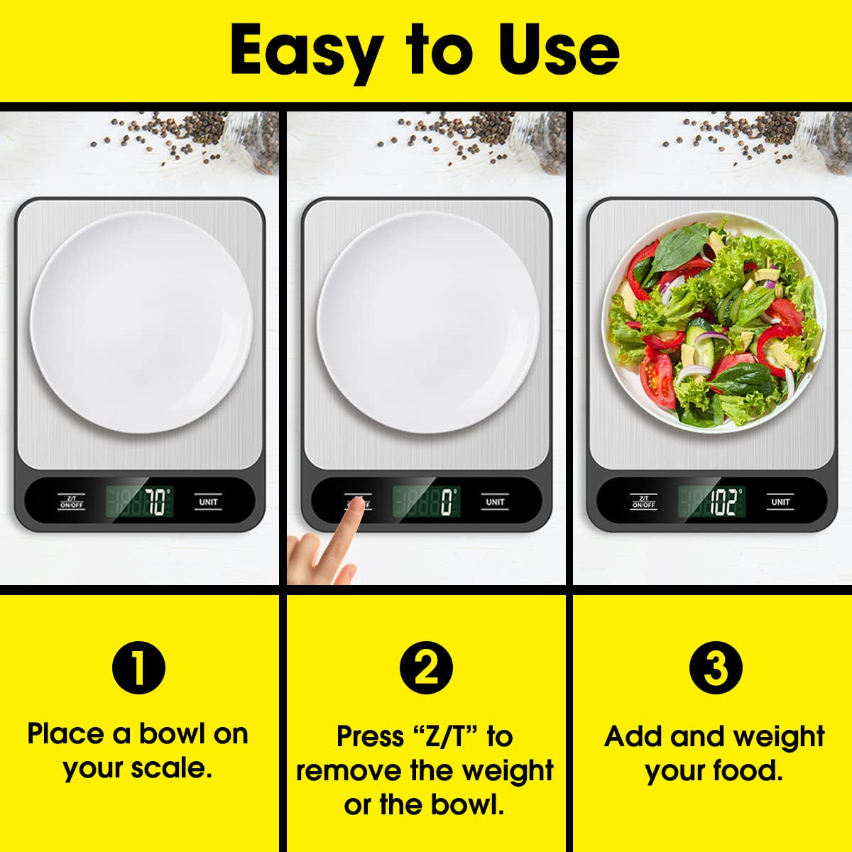 food-scale-10kg-22lb-digital-kitchen-scale-weight-grams-and-ounces-for-baking-cooking-coffee-package-postage-6-units-with-tare-function-lcd-display-easy-clean-stainless-steel