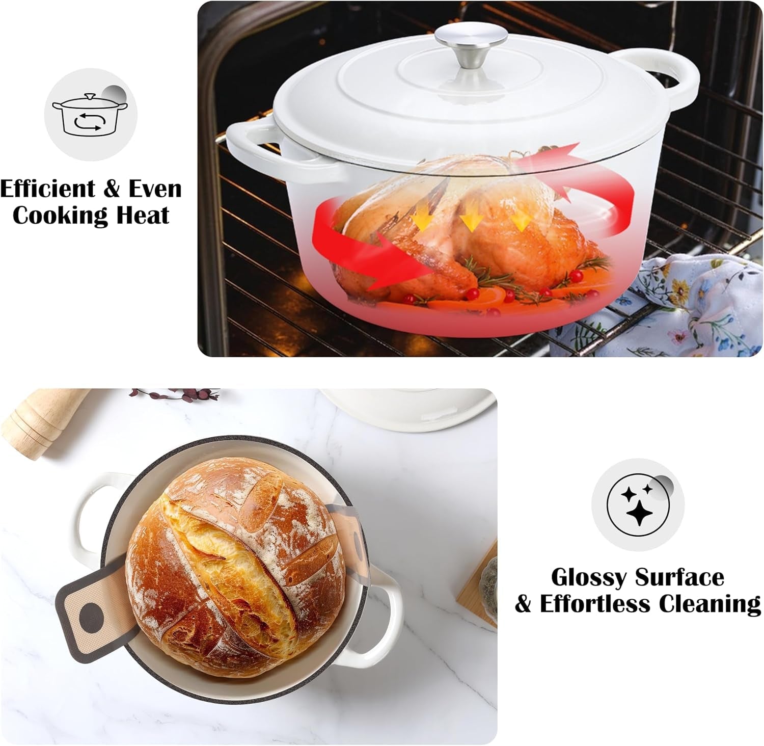 enameled-dutch-oven-pot-for-bread-baking-6qt-enameled-cast-iron-cookware-with-self-basting-lid-sourdough-bread-baking-supplies-heavy-duty-casserole-pot-dual-handles-white