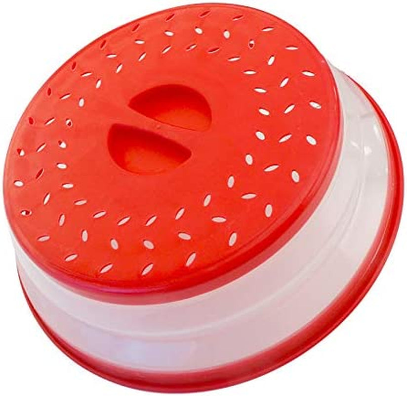 pack-of-2-collapsible-microwave-food-cover-splatter-guard-vented-microwave-lid-for-food-10-5inch-bpa-free-tpr-dishwasher-safe