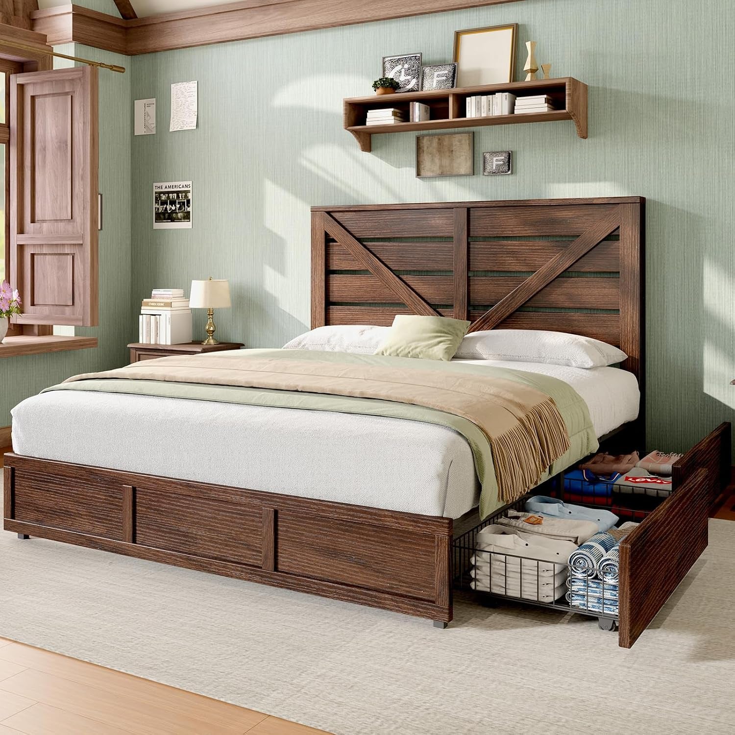 king-size-farmhouse-storage-bed-frame-with-headboard-4-drawers