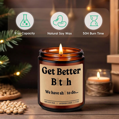 Get Better Soon Candle, Get Well, Surgery Recovery Gifts for Women Men3