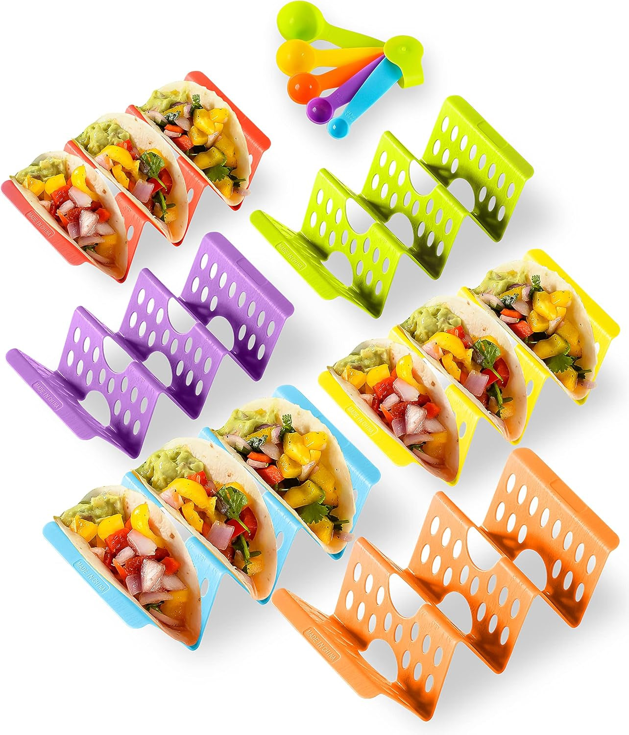 taco-holder-stand-set-of-6-taco-shell-holders-for-3-tacos-taco-rack-tray-taco-stands-for-soft-hard-shells-colorful-large-taco-rack-plates-set-of-4-6-12-microwave-dishwasher-safe
