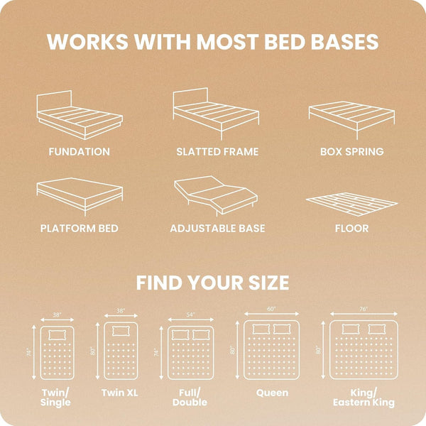 Medium Firm Queen Mattress – 10 Inch Hybrid Mattress for Back Pain Relief9