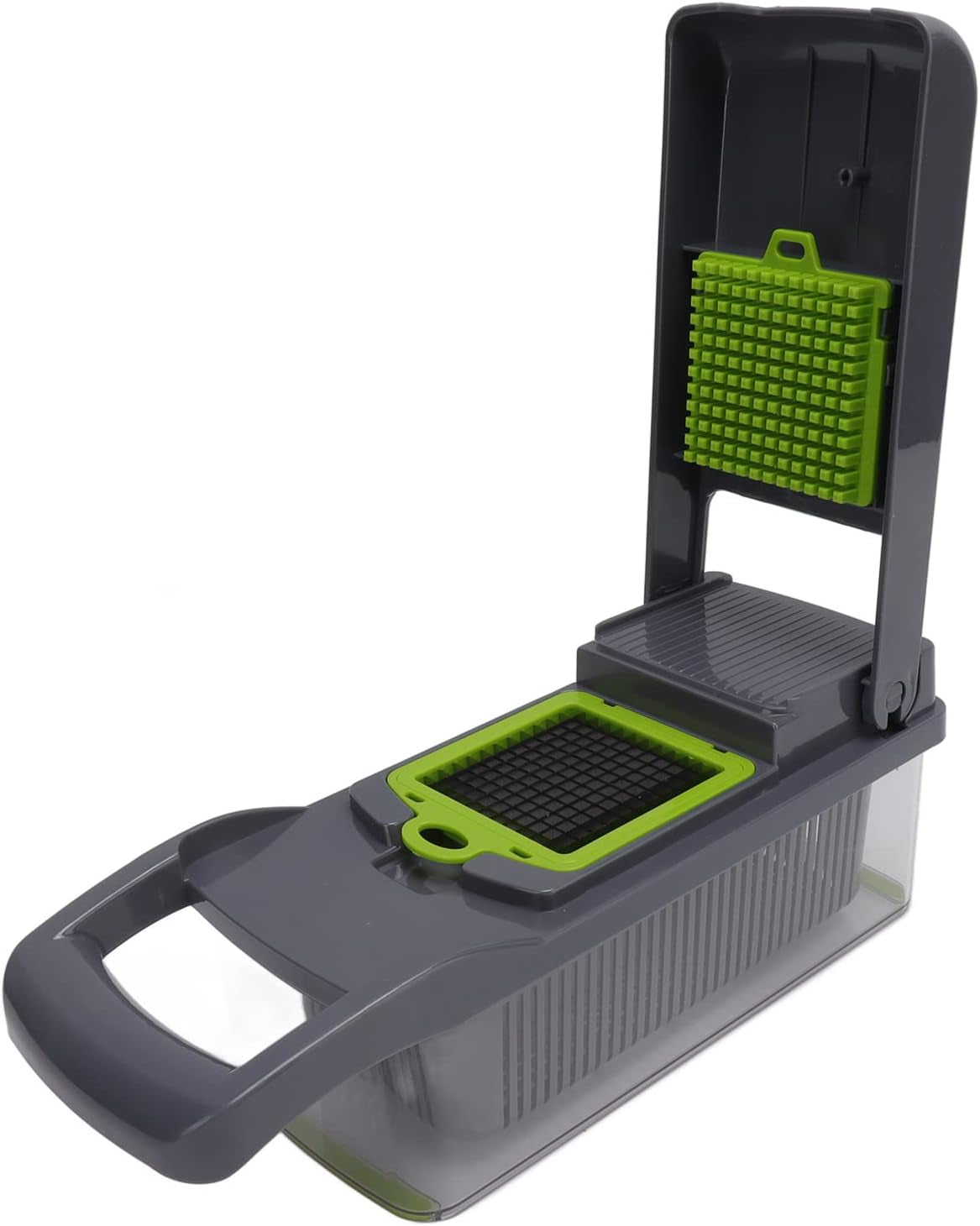 vegetable-peeler-cutter-grater-4-in-1-multi-function-kitchen-tool-with-stainless-steel-blades-and-anti-slip-handle-for-slicing-dicing-grating-vegetables-fruits-cheese-gray-green
