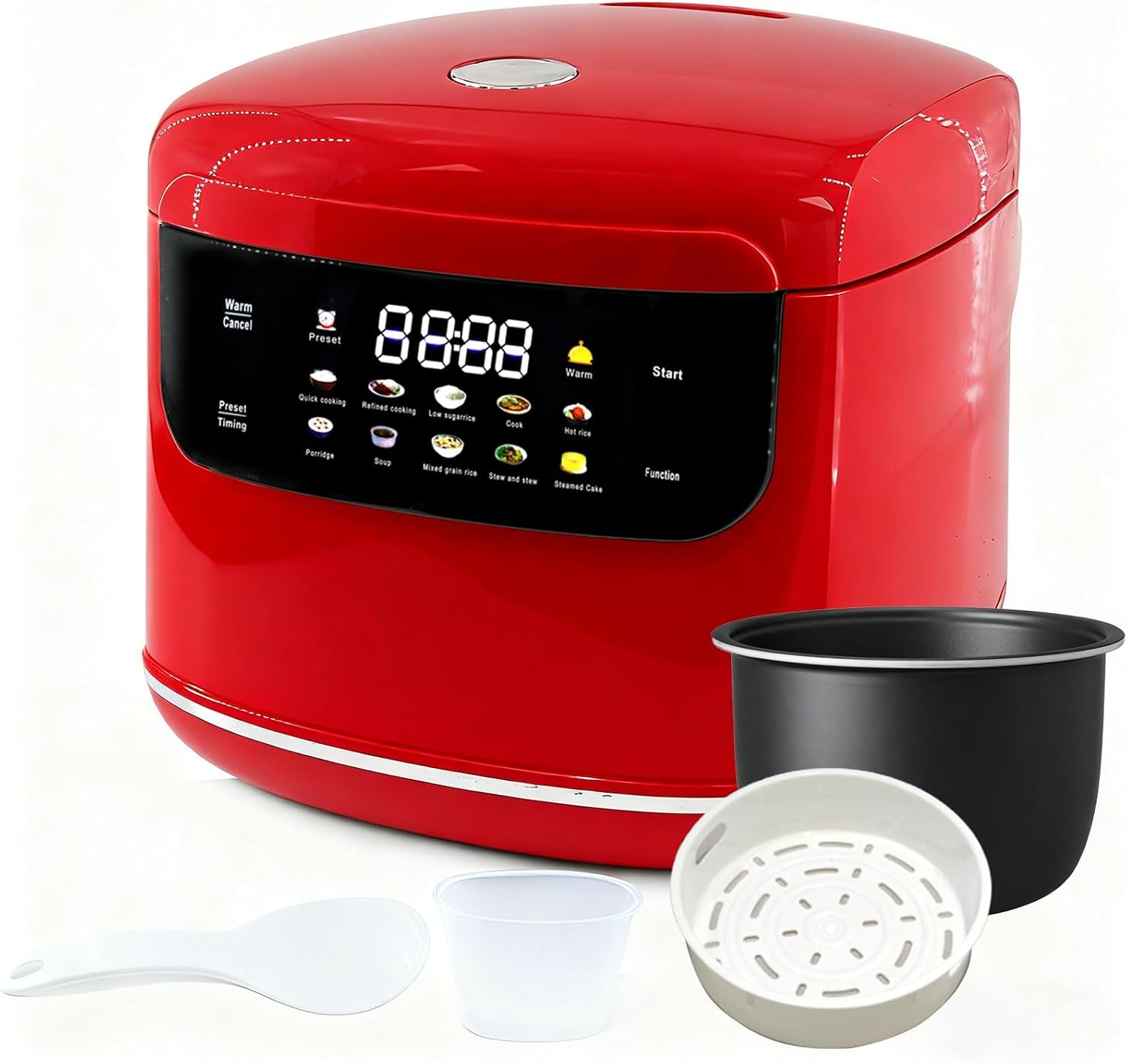 smart-rice-cooker-mini-electric-rice-cooker-6-cups-cooked-3-cups-uncooked-10-functions-400w-fast-cooker-non-stick-2l-2-1quart-rice-maker-24-h-timer-delay-and-auto-keep-warm-for-1-3-peoples