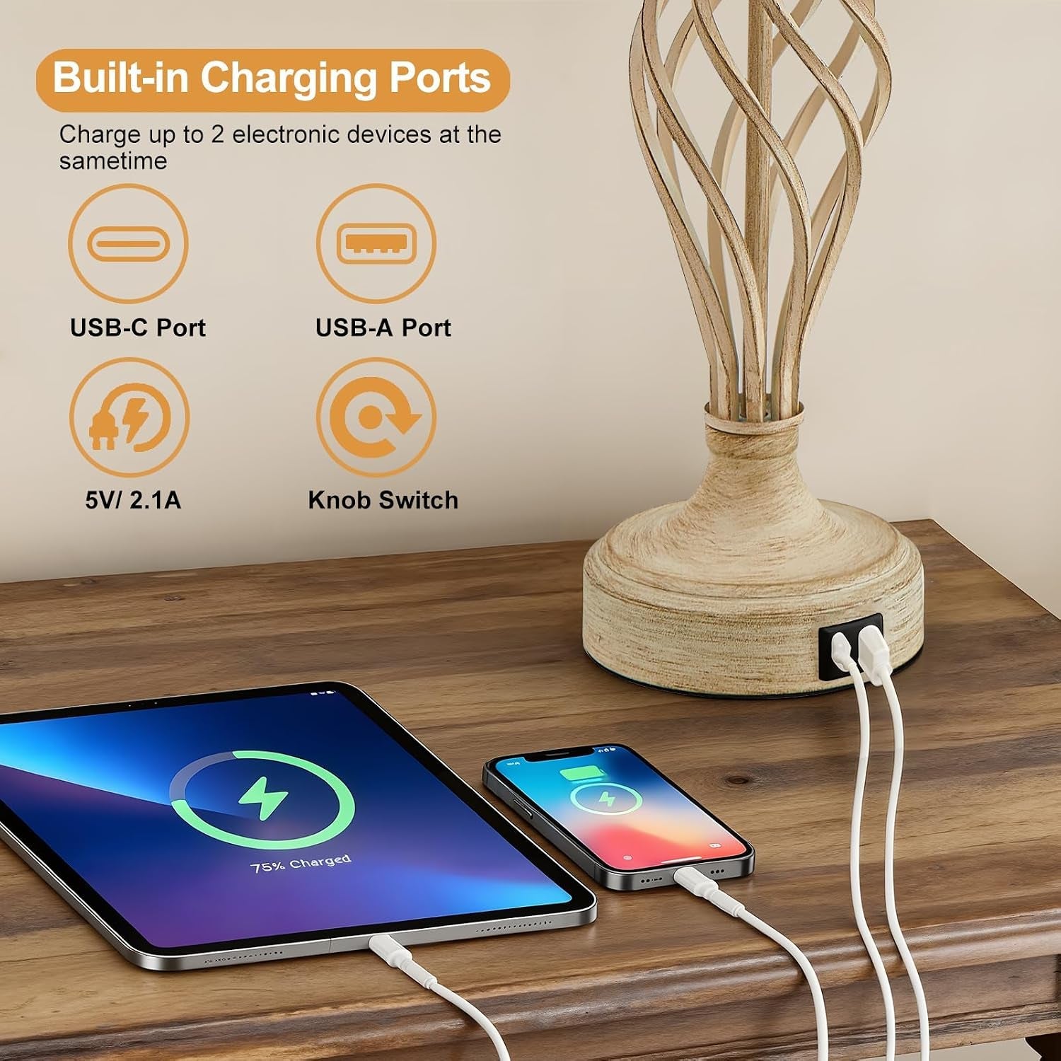 table-lamp-for-bedroom-set-of-2-with-usb-c-a-ports-modern-night-stand-lamps
