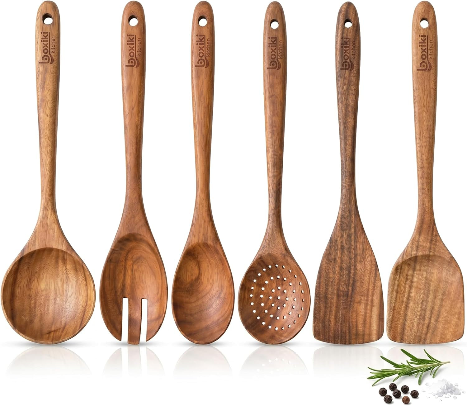 luxury-teak-wood-utensil-set-elegant-6-piece-cooking-ensemble-including-spoons-server-scraper-spatula-expertly-crafted-for-culinary-excellence