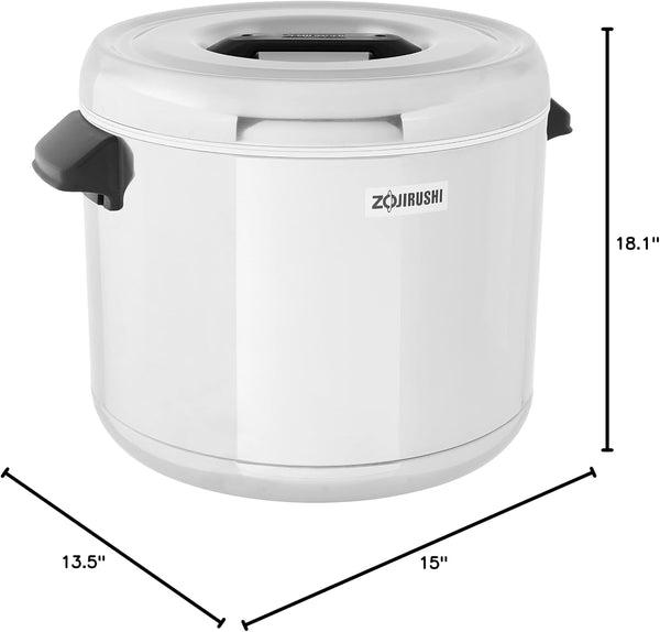 RDS-600 6-Liter Thermal Rice Warmer, Stainless Steel6