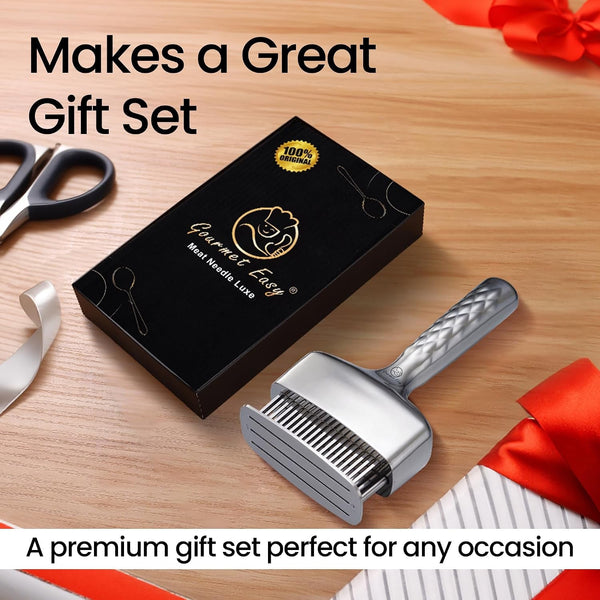 Meat Tenderizer Tool with 60 Sharp Blades & Non-Slip Handle7