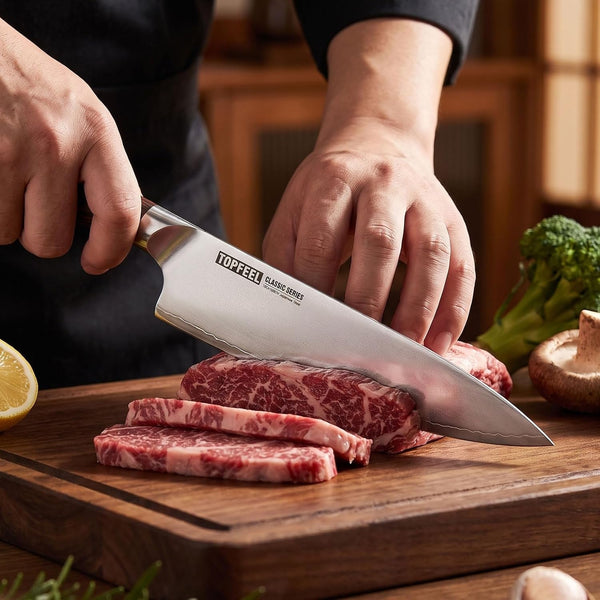 3PCS Japanese Kitchen Knife Set, 10Cr15Mov High Carbon Steel2