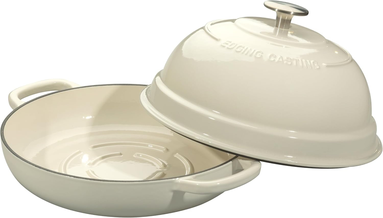 enameled-cast-iron-dutch-oven-pot-with-lid-round-bread-oven-for-homemade-sourdough-bread-baking-6-quart-white